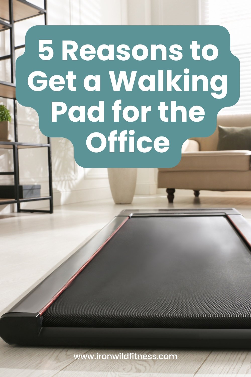 Having trouble getting enough movement in while working a desk job? Here are five reasons to get a walking pad for the office!